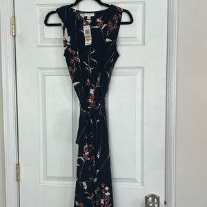 Charter club navy midi dress